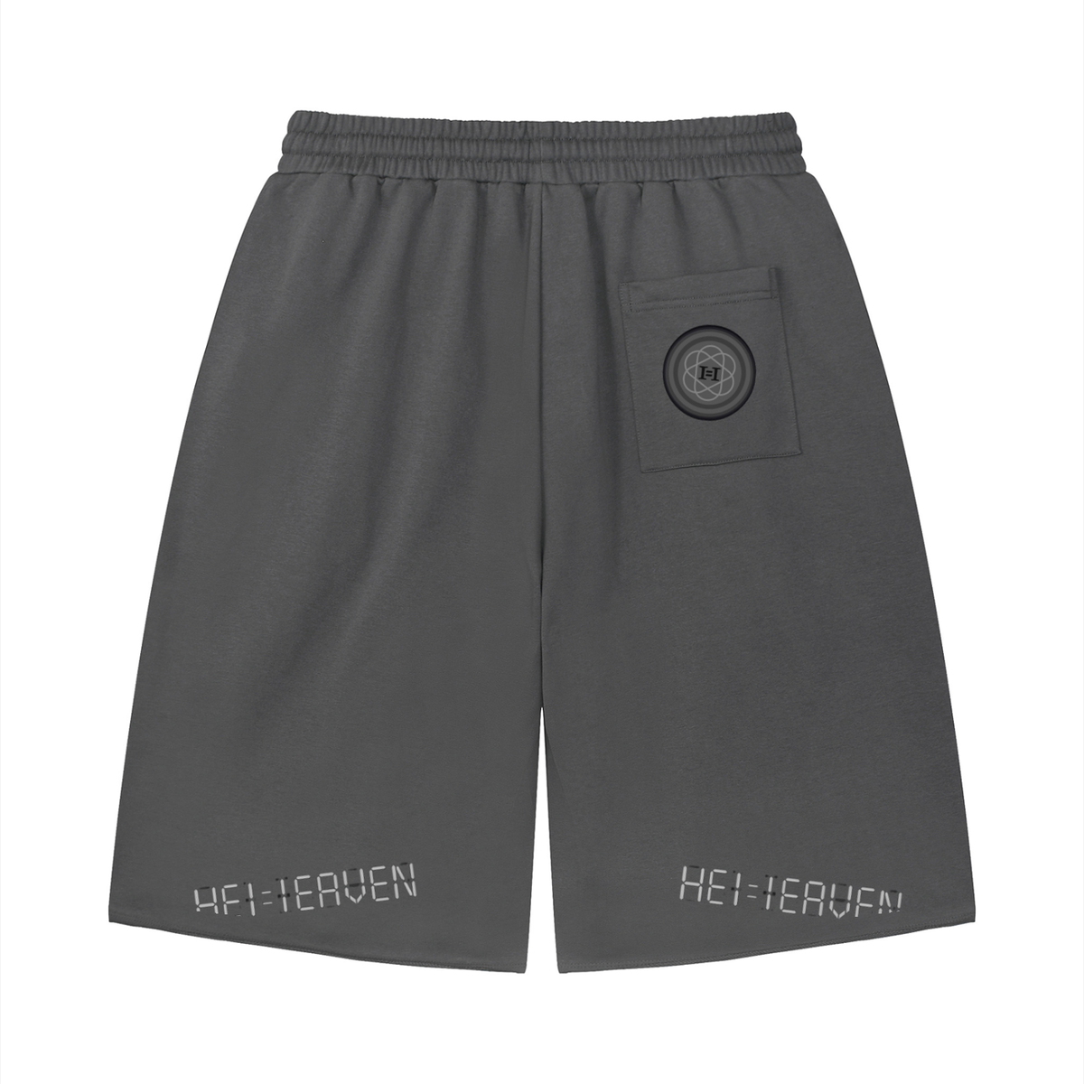 Unisex Loose Raw Edge Shorts