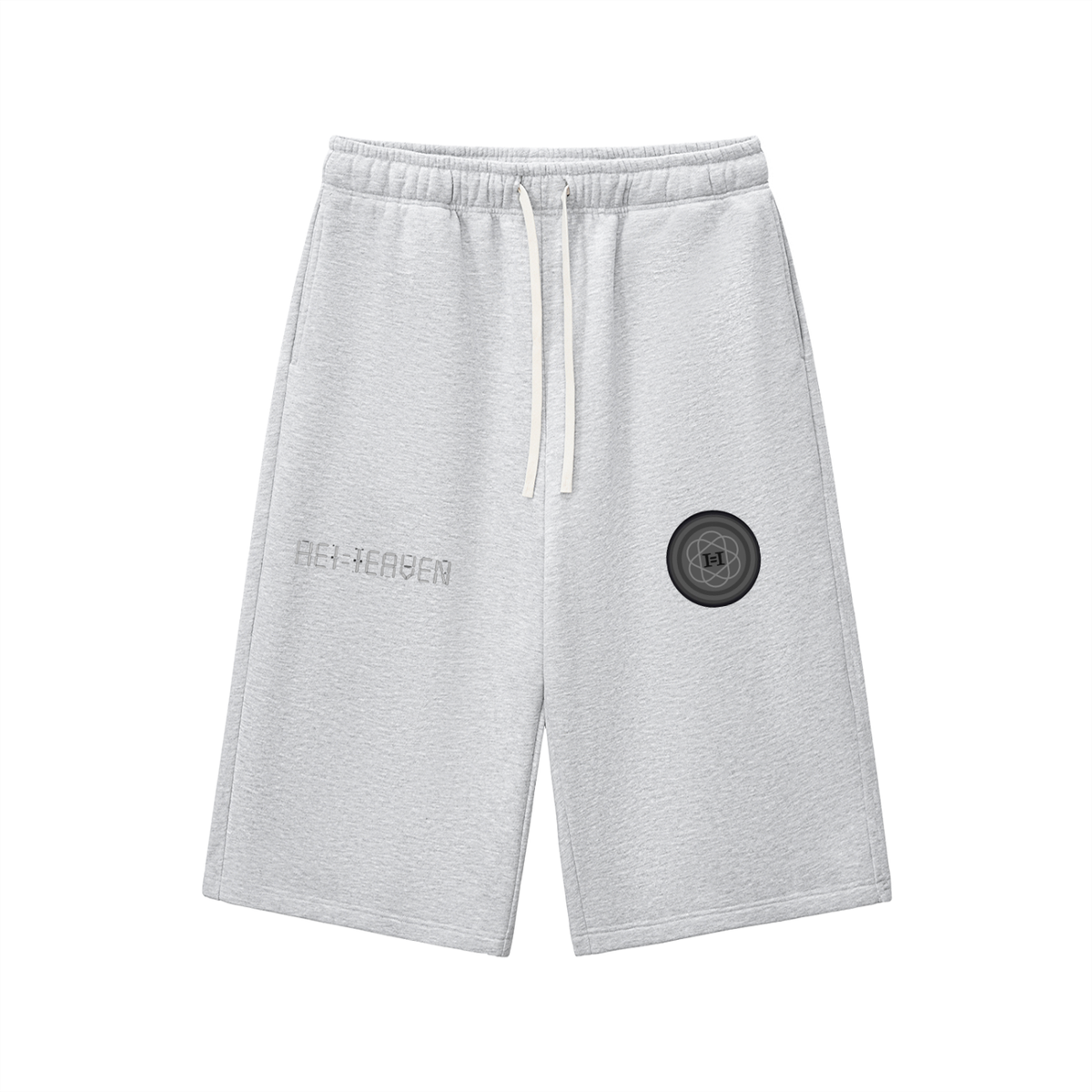 Relaxed Drawstring Three-quarter Sweatpants