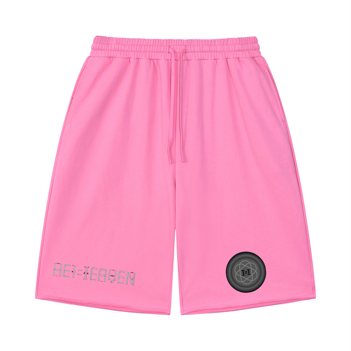 Unisex Loose Raw Edge Shorts