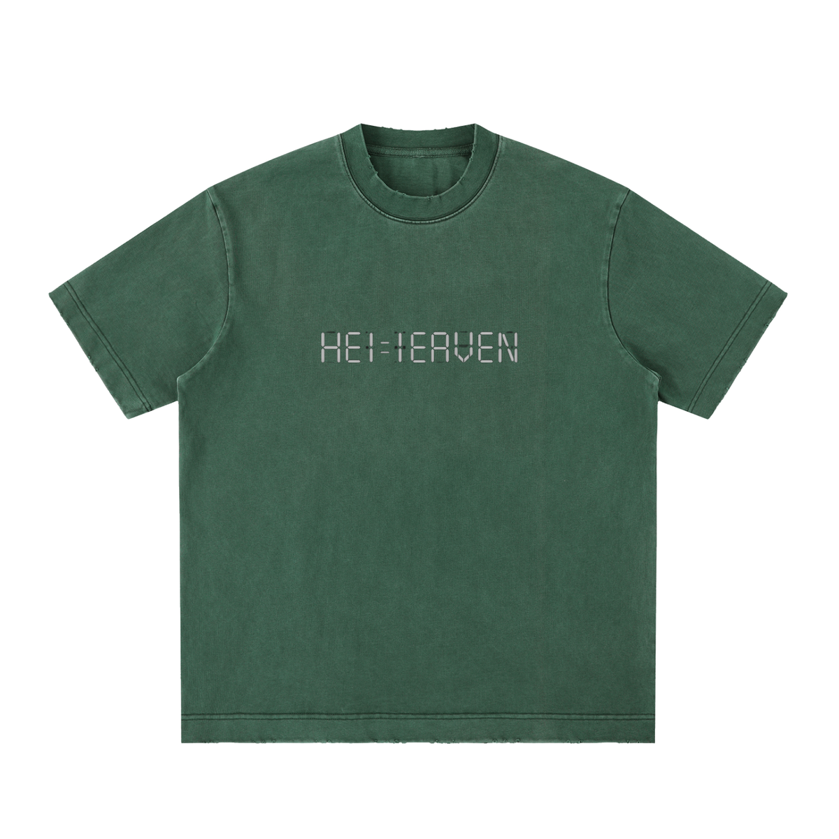 Heavyweight Vintage Washed Frayed T-Shirt