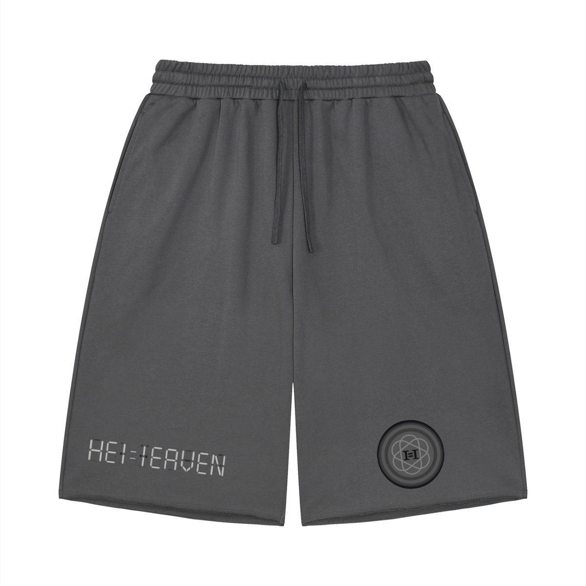 Unisex Loose Raw Edge Shorts
