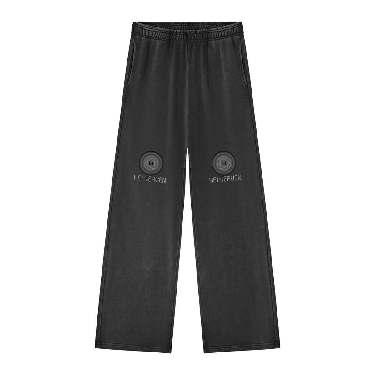 HE1=1EAVEN DTG Women's Mineral Wash Straight Sweatpants