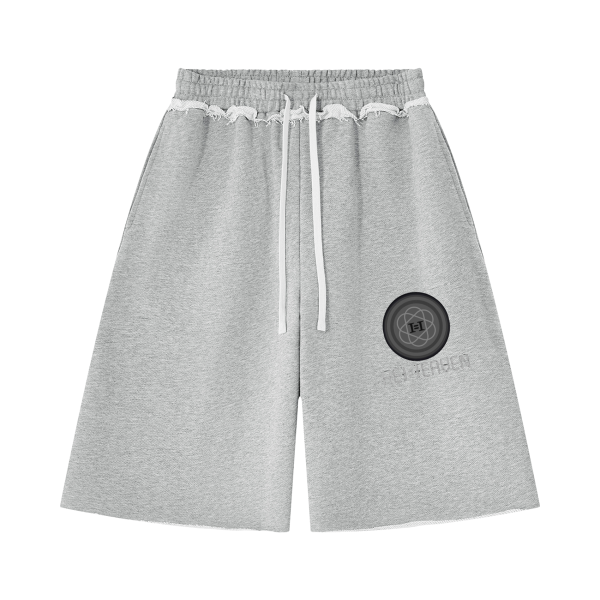 Unisex Heavyweight Raw Edge Shorts