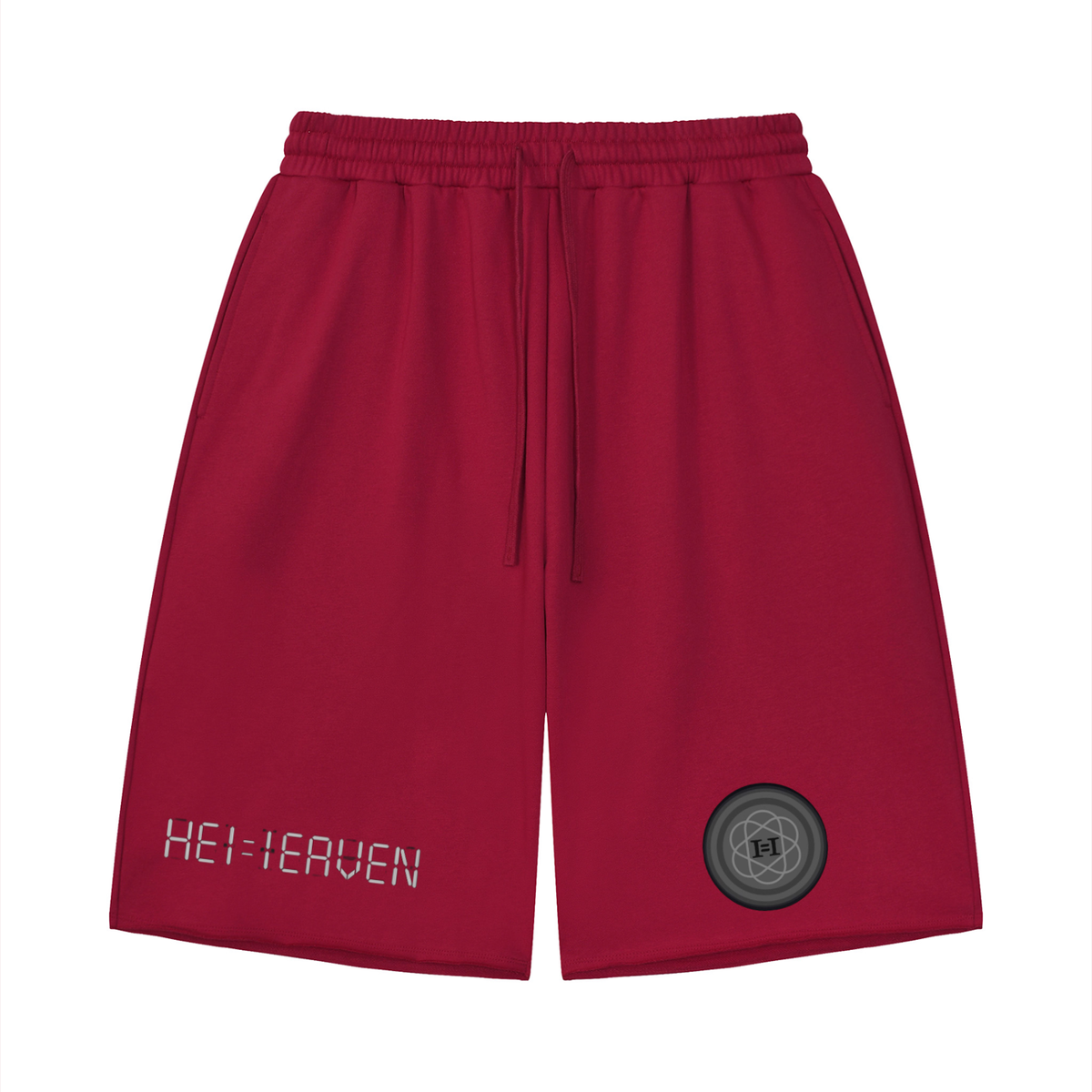 Unisex Loose Raw Edge Shorts
