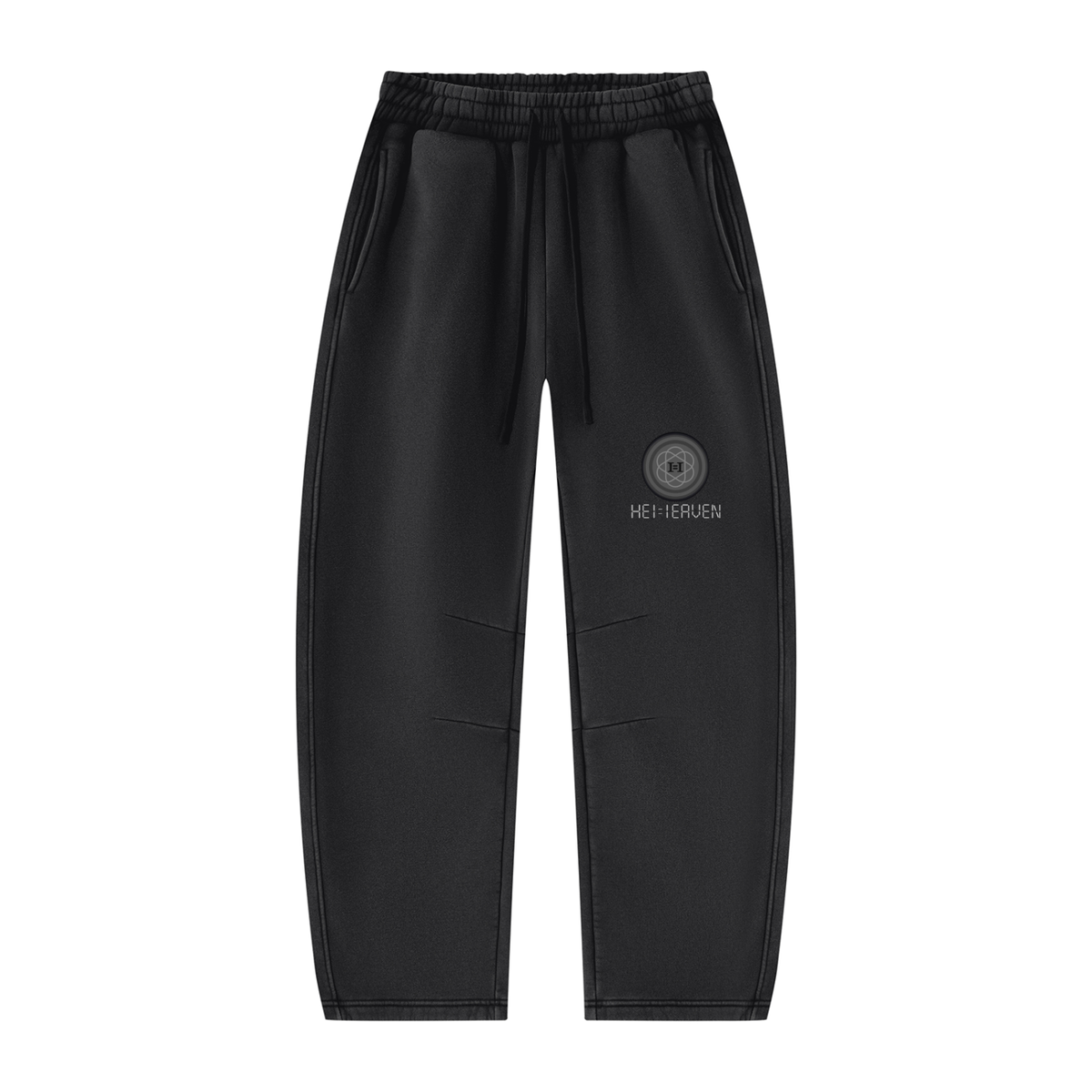 Unisex Vintage Wash Barrel Leg Fleece Sweatpants