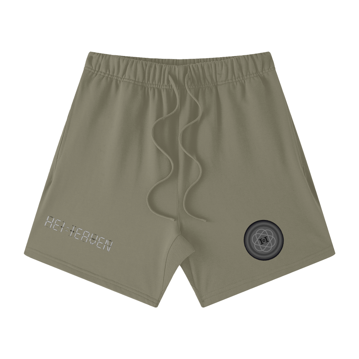 Unisex Earth Tone Loose Fit Cotton Shorts
