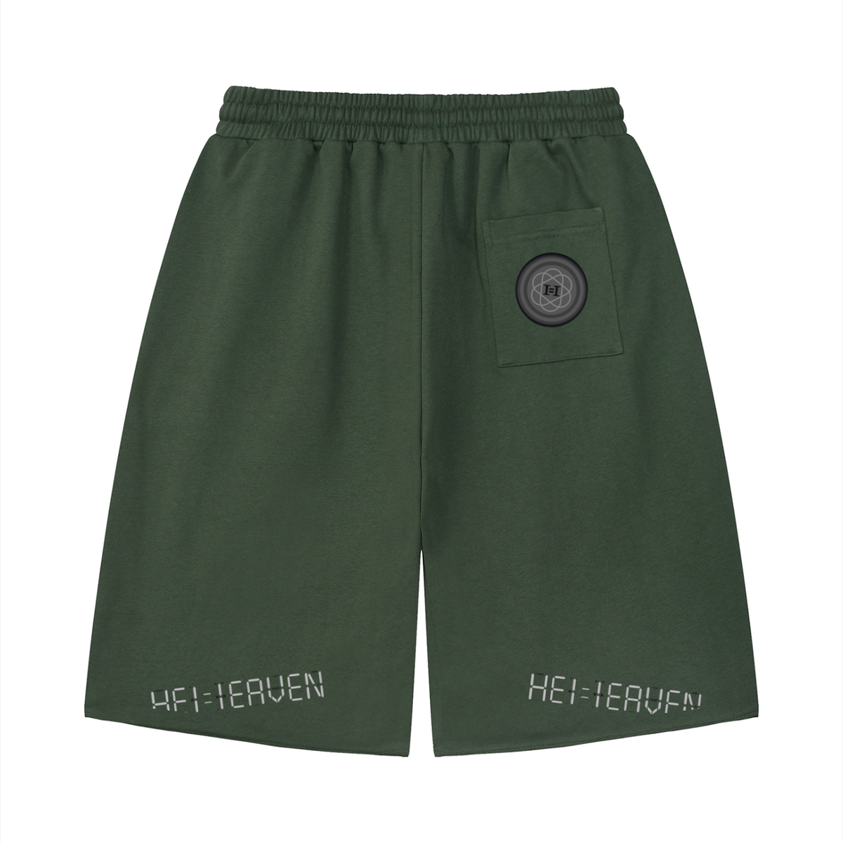 Unisex Loose Raw Edge Shorts