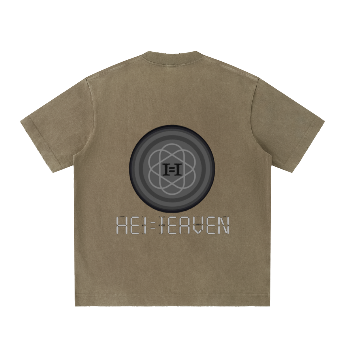 Heavyweight Vintage Washed Frayed T-Shirt