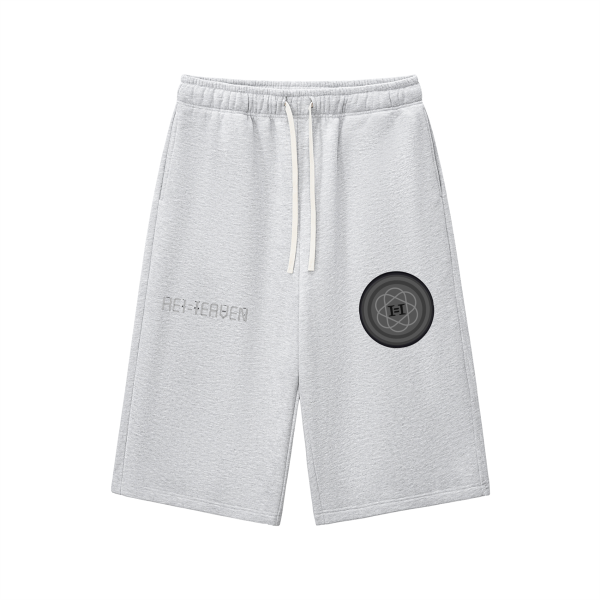 Relaxed Drawstring Three-quarter Sweatpants