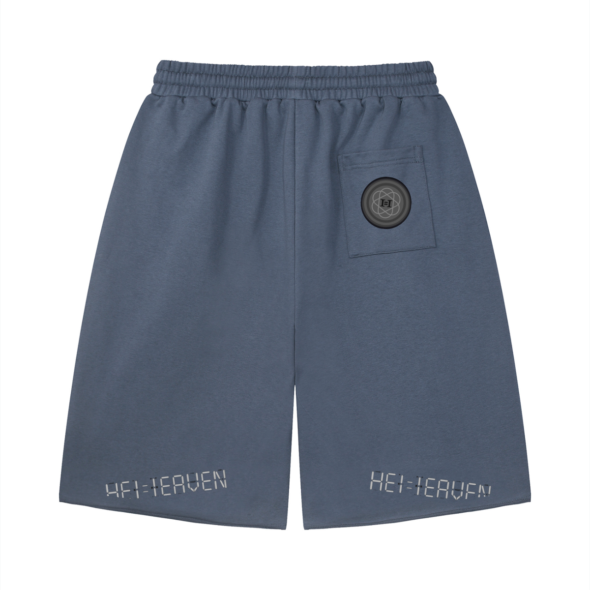 Unisex Loose Raw Edge Shorts