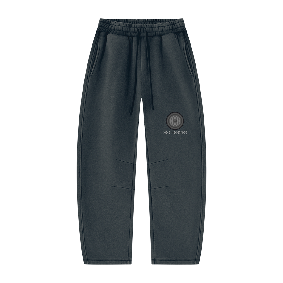 Unisex Vintage Wash Barrel Leg Fleece Sweatpants