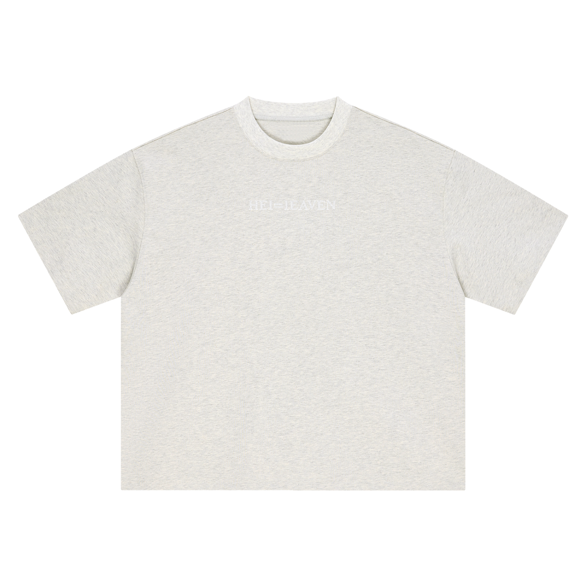 HE1=1EAVEN Embroidered Boxy Oversized T-Shirt