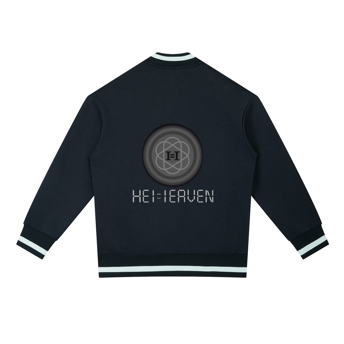 Contrast Piping Zip Bomber Jacket