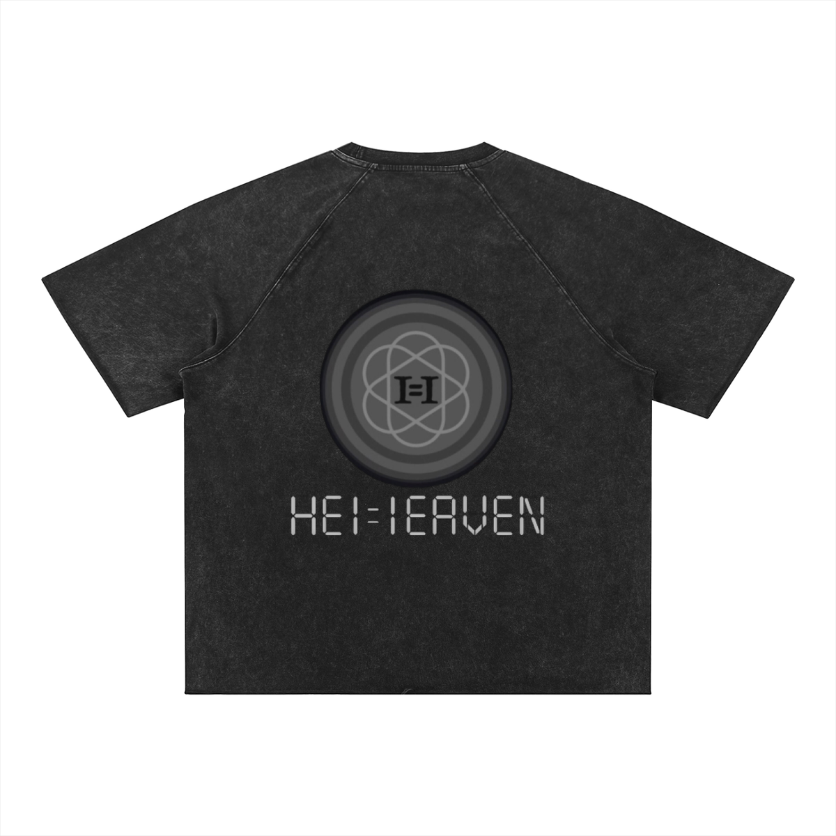 Unisex Mineral Wash Raw Edge T-Shirt