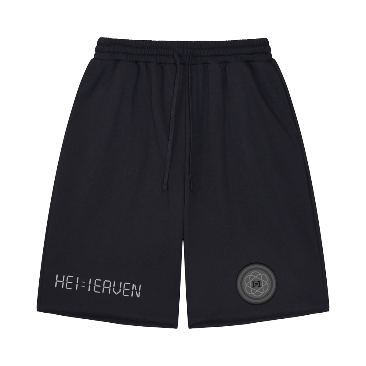 Unisex Loose Raw Edge Shorts
