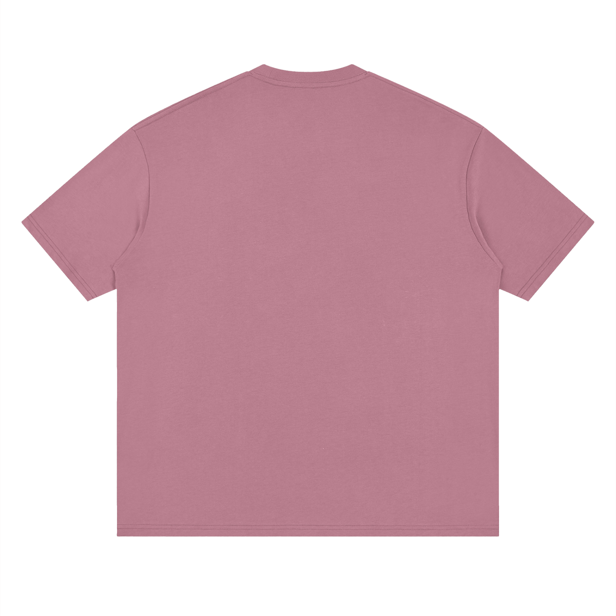 HE1=1EAVEN Embroidered Streetwear Loose Drop Shoulder T-Shirt