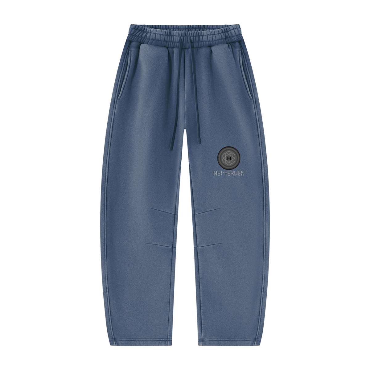 Unisex Vintage Wash Barrel Leg Fleece Sweatpants