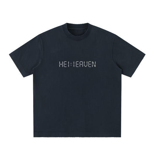 Heavyweight Vintage Washed Frayed T-Shirt