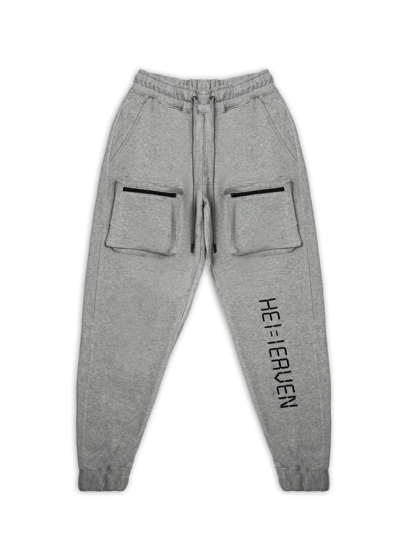 Grey Balaclava Pullover Sweatsuit