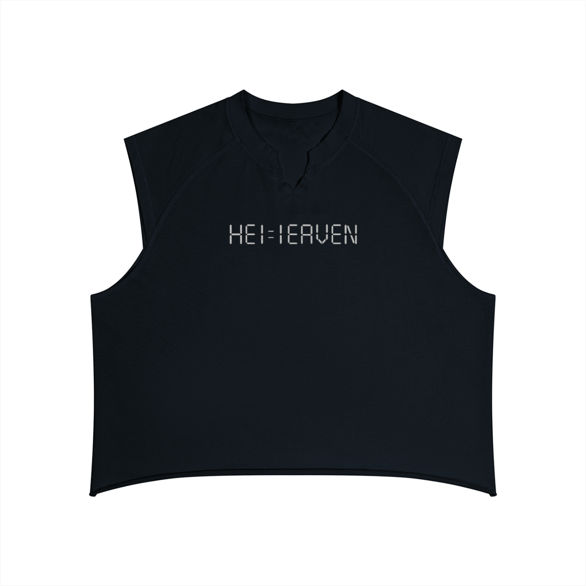 Men’s Boxy Raw Hem Tank Top