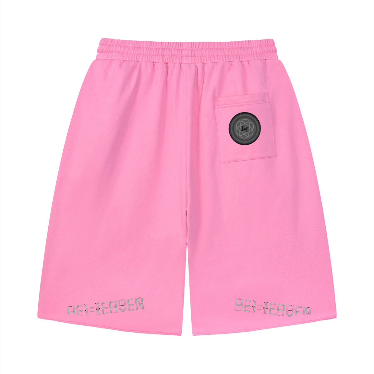 Unisex Loose Raw Edge Shorts
