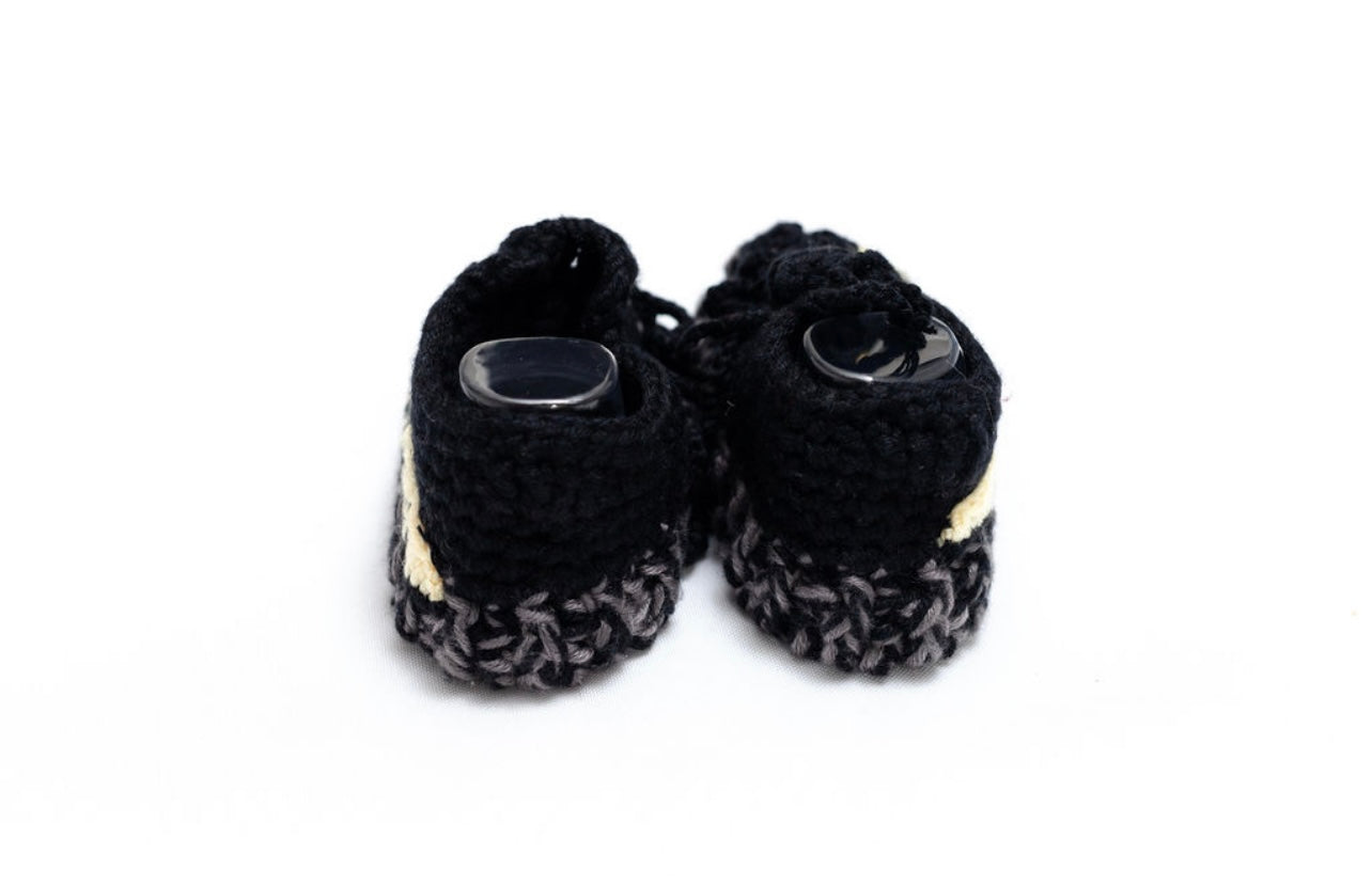 Crocheted baby Yeezy Boost 350’s