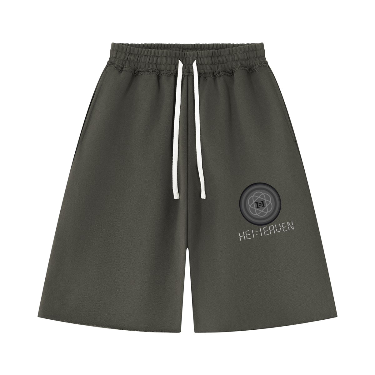 Unisex Heavyweight Raw Edge Shorts