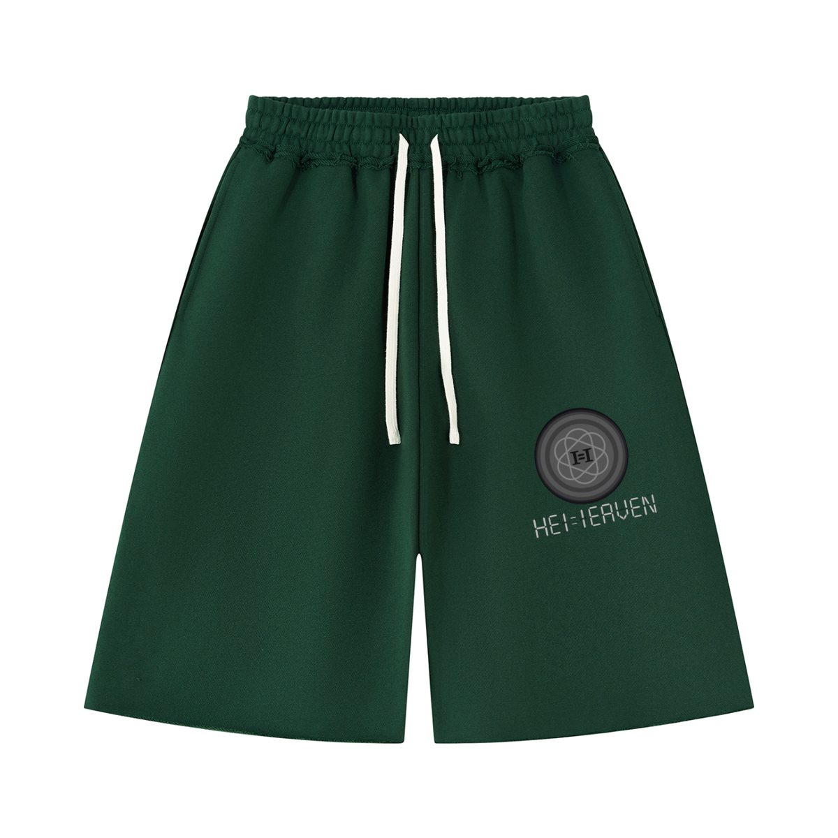 Unisex Heavyweight Raw Edge Shorts