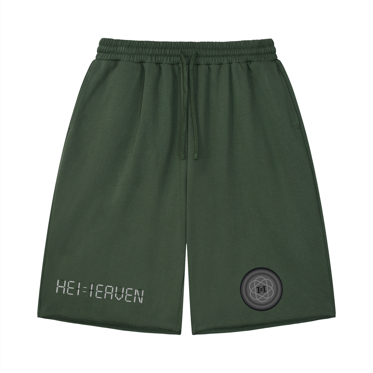 Unisex Loose Raw Edge Shorts