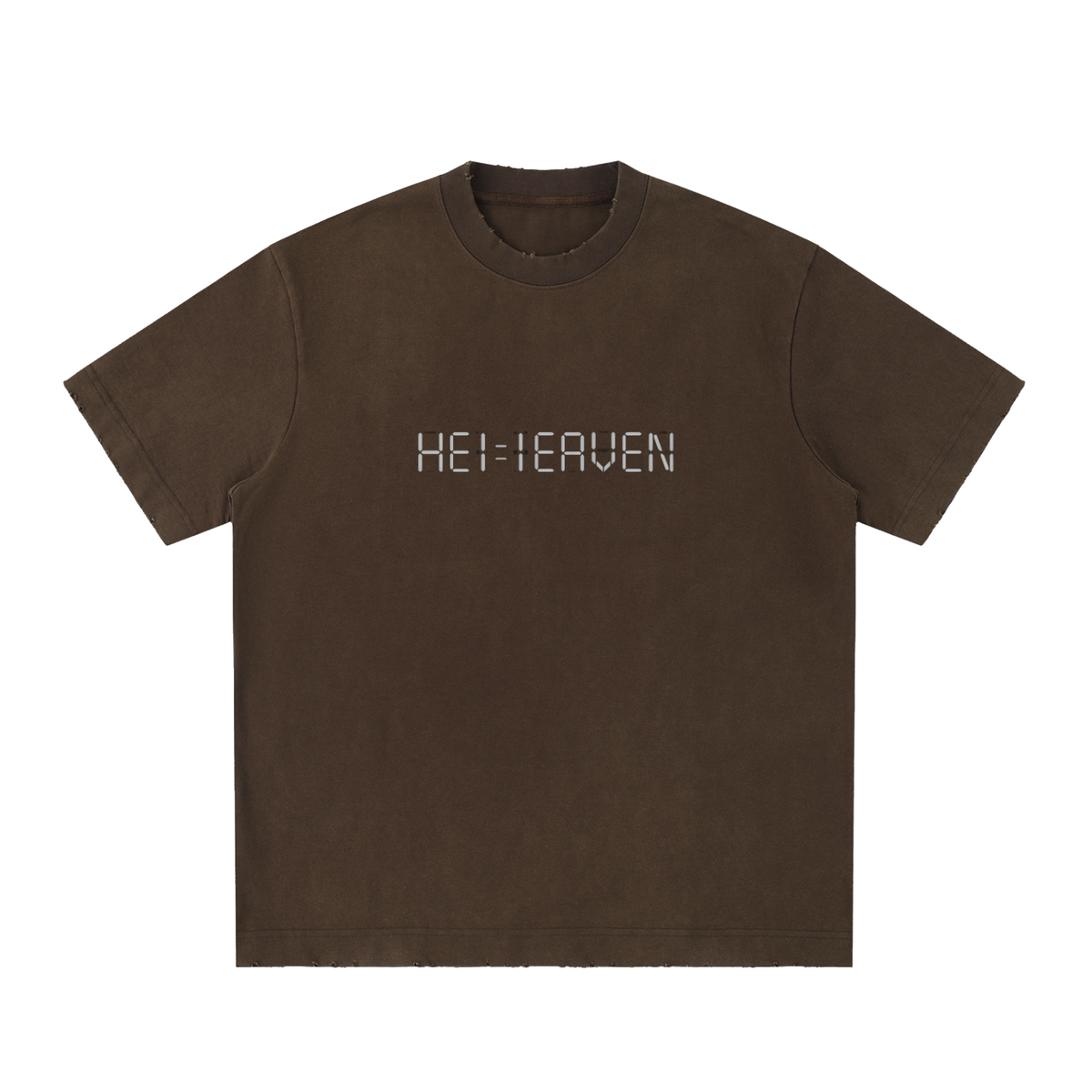 Heavyweight Vintage Washed Frayed T-Shirt