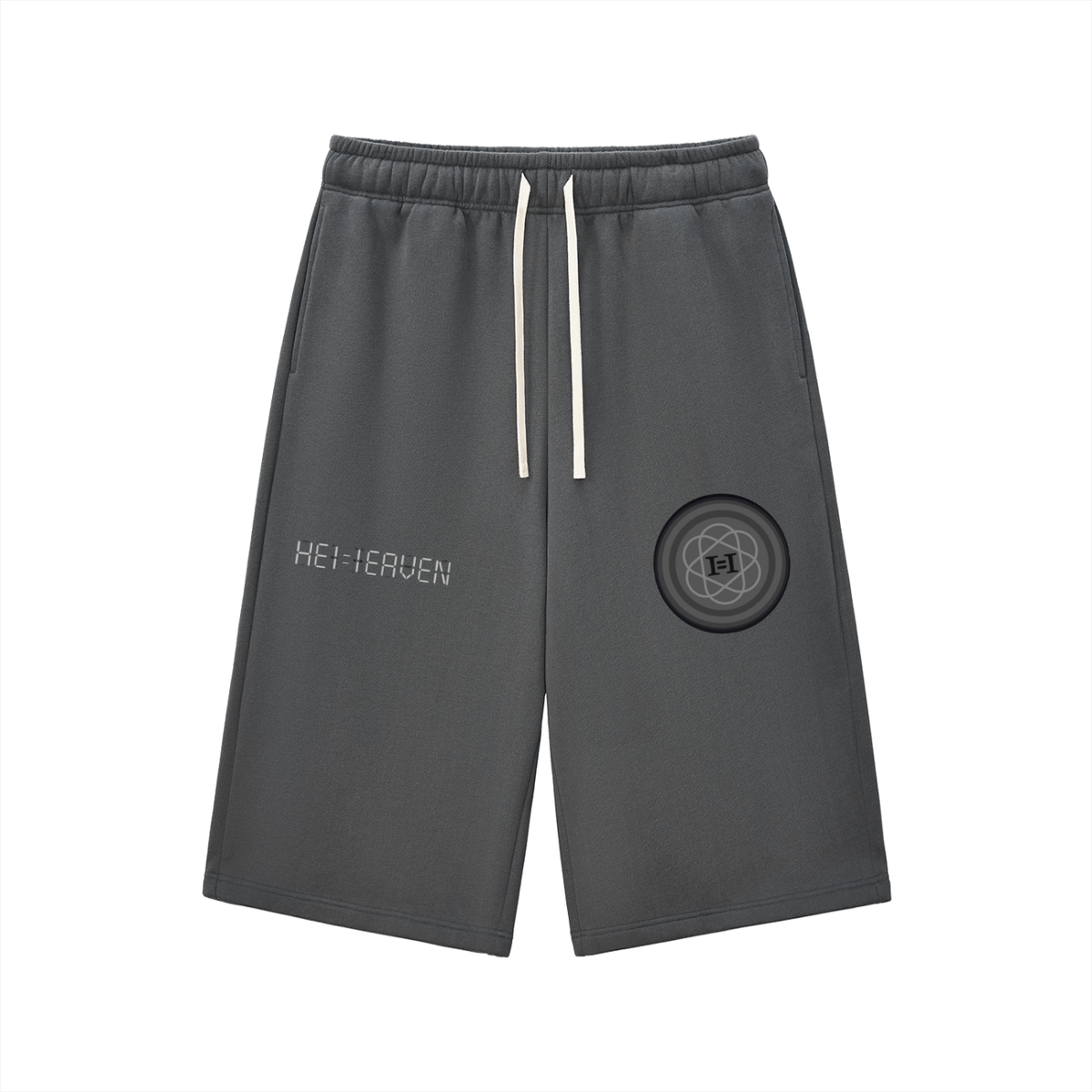 Relaxed Drawstring Three-quarter Sweatpants
