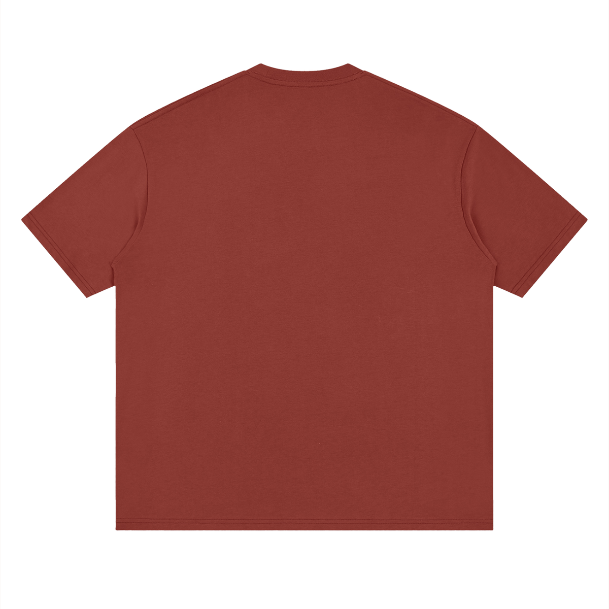 HE1=1EAVEN Embroidered Streetwear Loose Drop Shoulder T-Shirt
