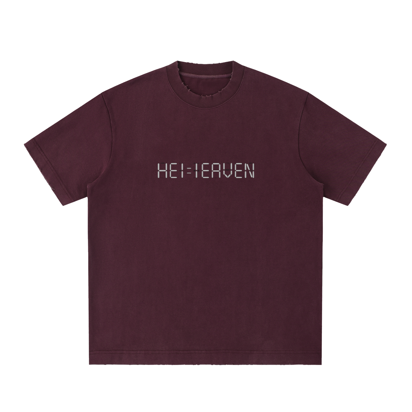 Heavyweight Vintage Washed Frayed T-Shirt