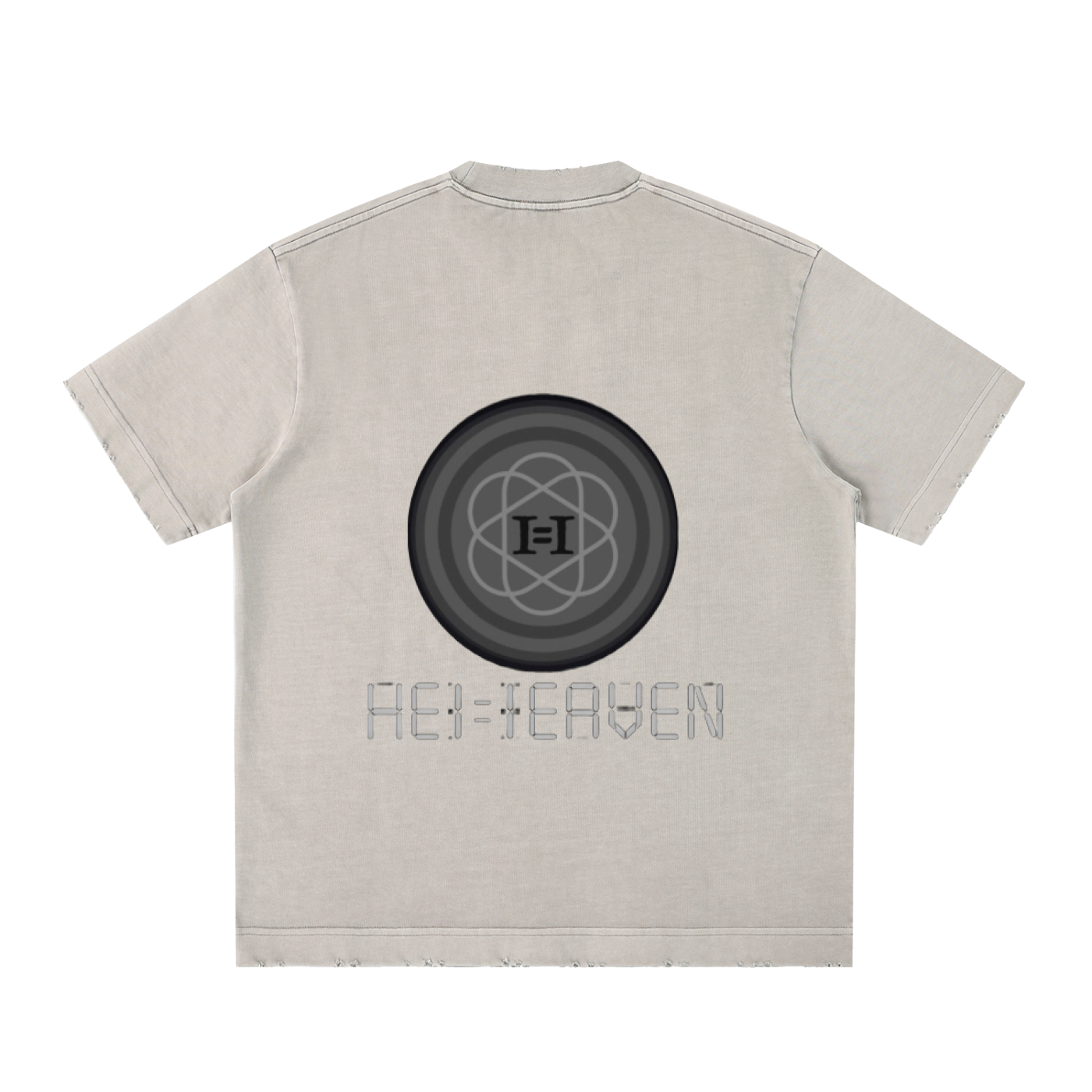 Heavyweight Vintage Washed Frayed T-Shirt