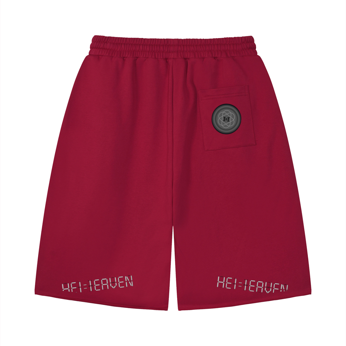 Unisex Loose Raw Edge Shorts