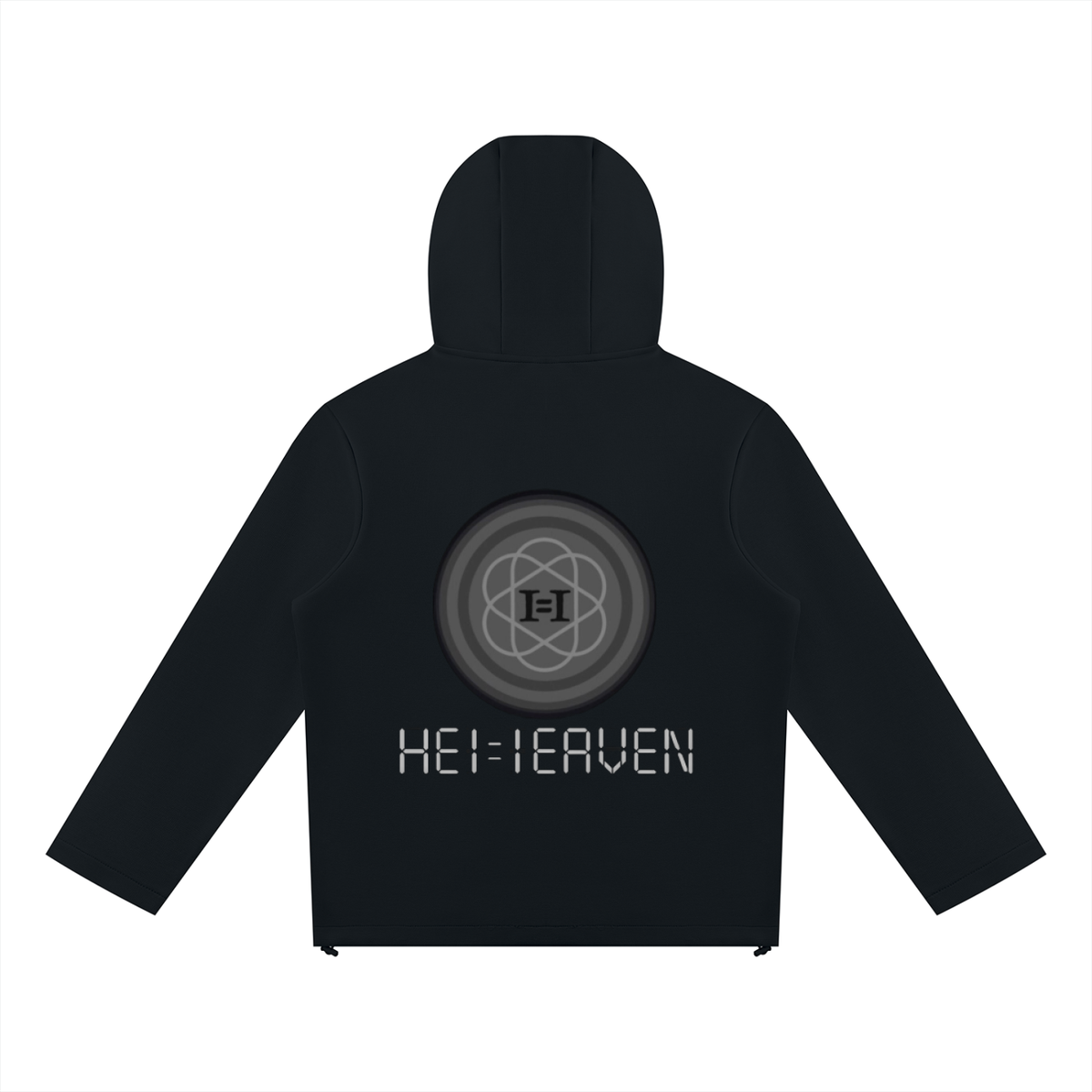 Unisex Paneled Full Zip Hoodie