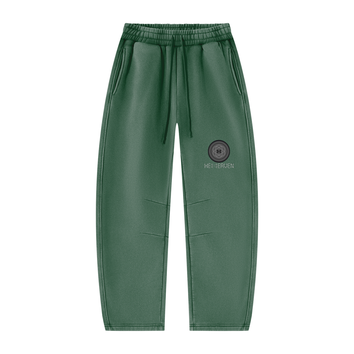 Unisex Vintage Wash Barrel Leg Fleece Sweatpants