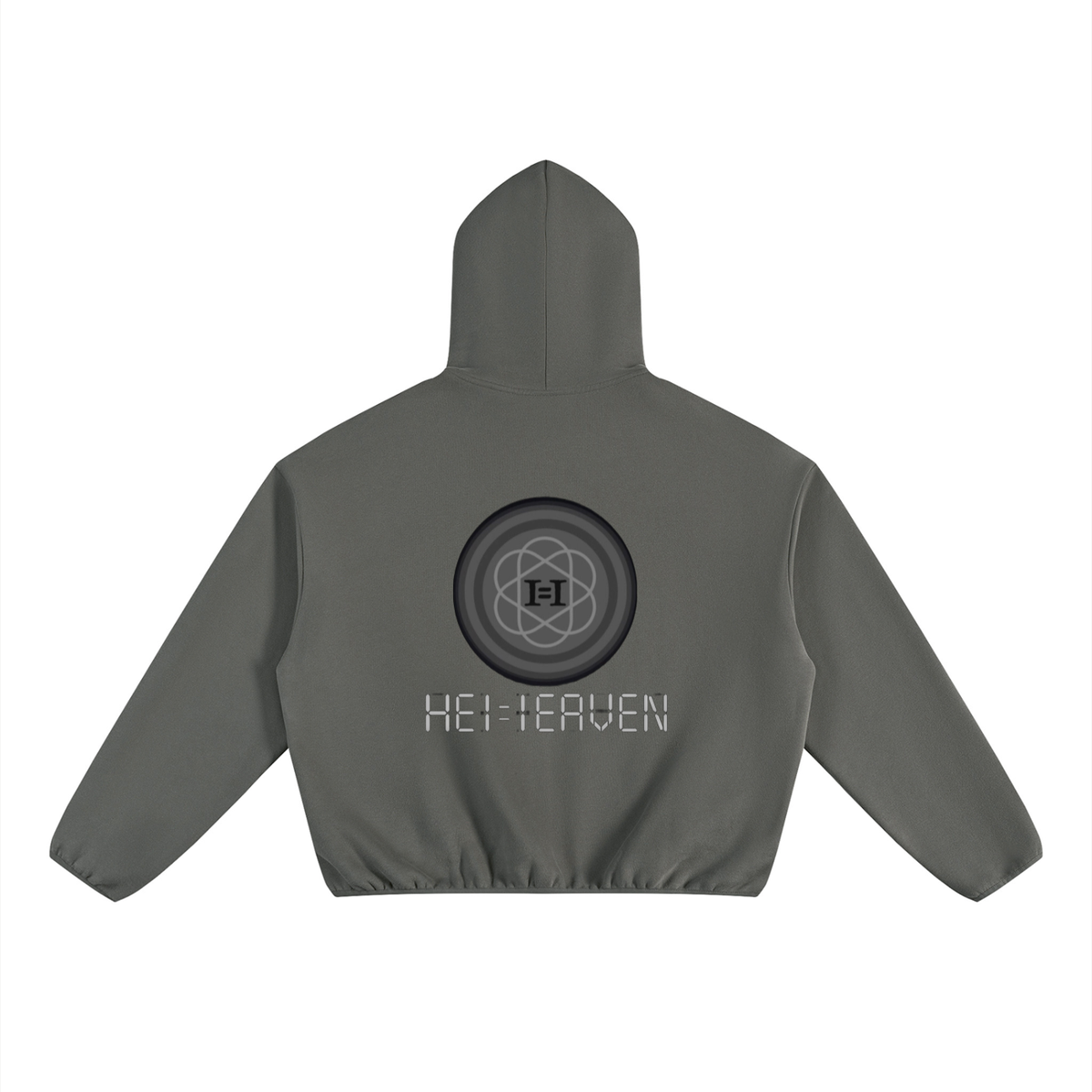 Unisex Boxy Piping Fleece Hoodie