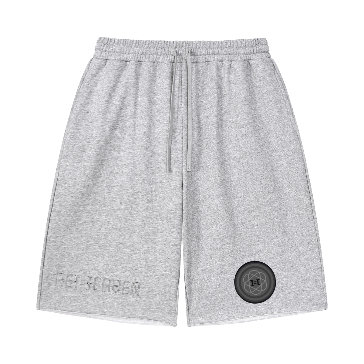 Unisex Loose Raw Edge Shorts