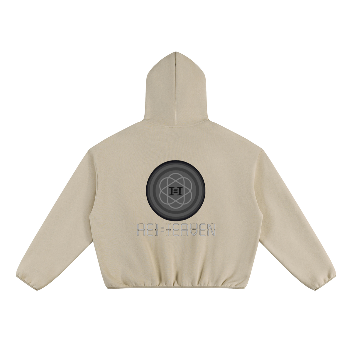 Unisex Boxy Piping Fleece Hoodie