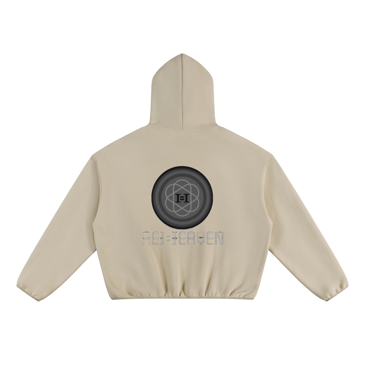 Unisex Boxy Piping Fleece Hoodie