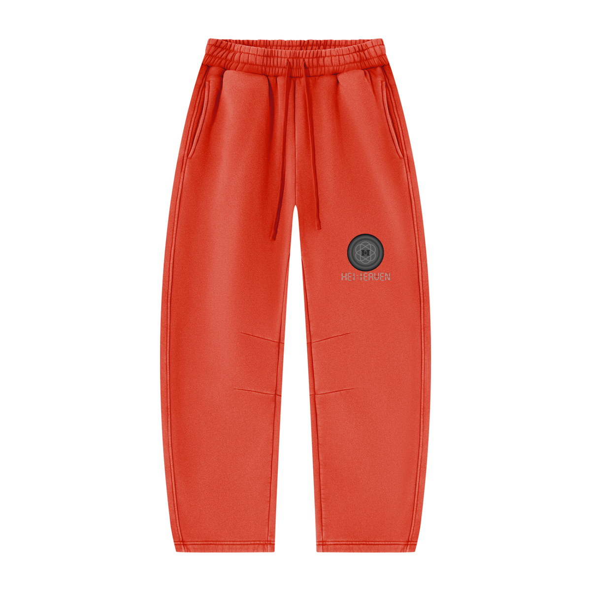 Unisex Vintage Wash Barrel Leg Fleece Sweatpants