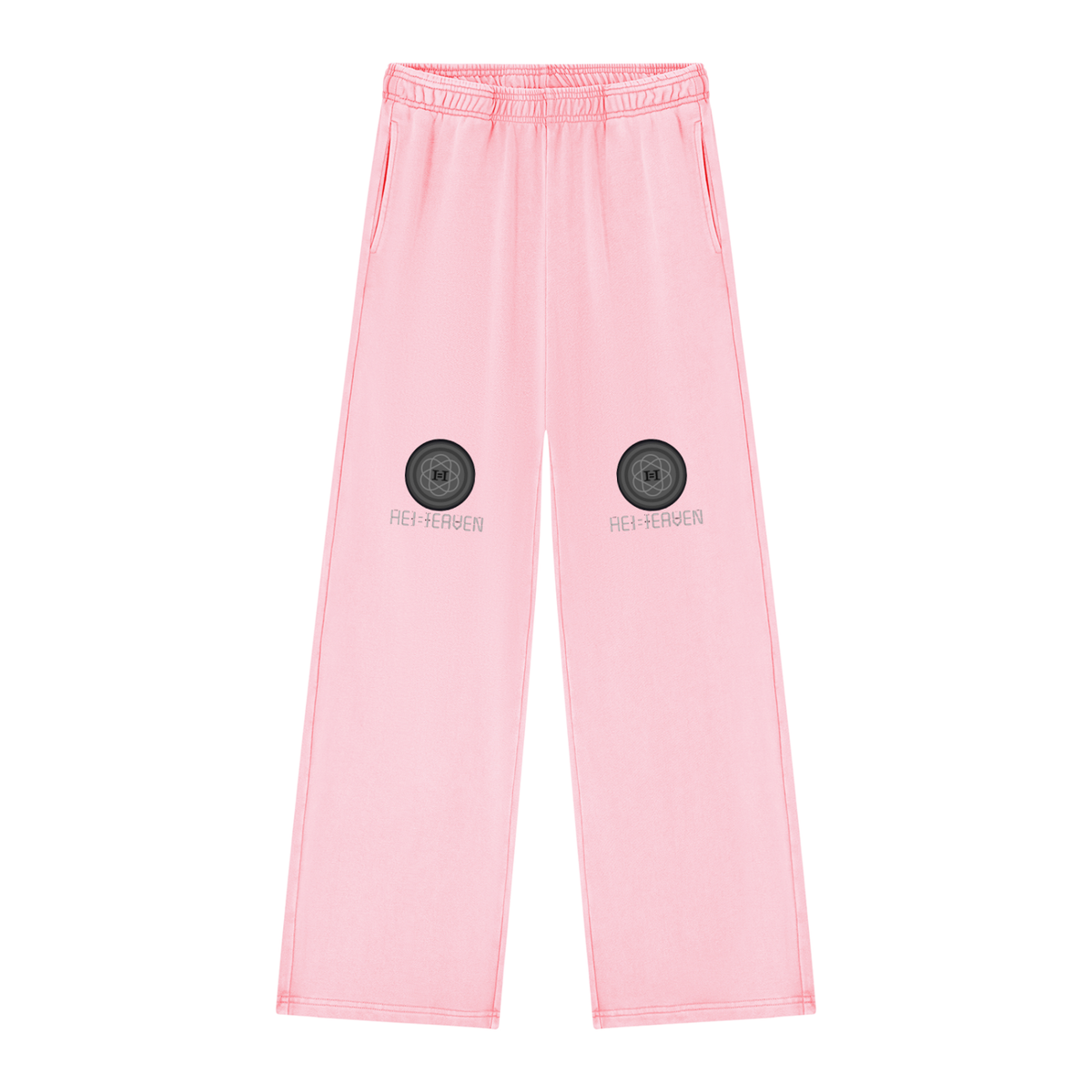 HE1=1EAVEN DTG Women's Mineral Wash Straight Sweatpants