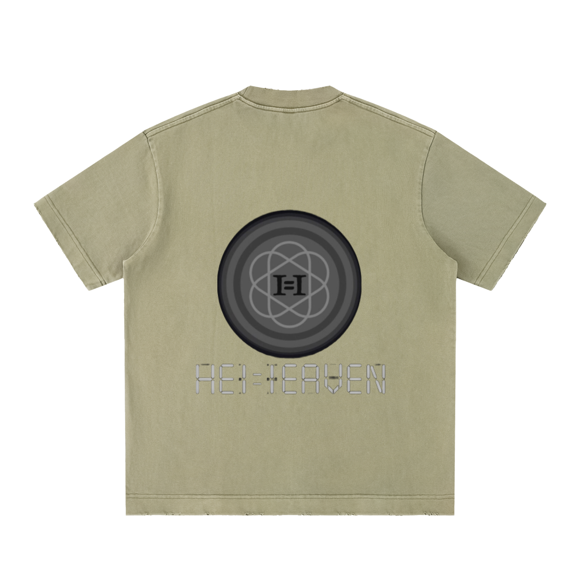 Heavyweight Vintage Washed Frayed T-Shirt