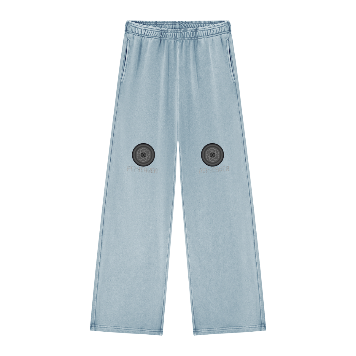 HE1=1EAVEN DTG Women's Mineral Wash Straight Sweatpants