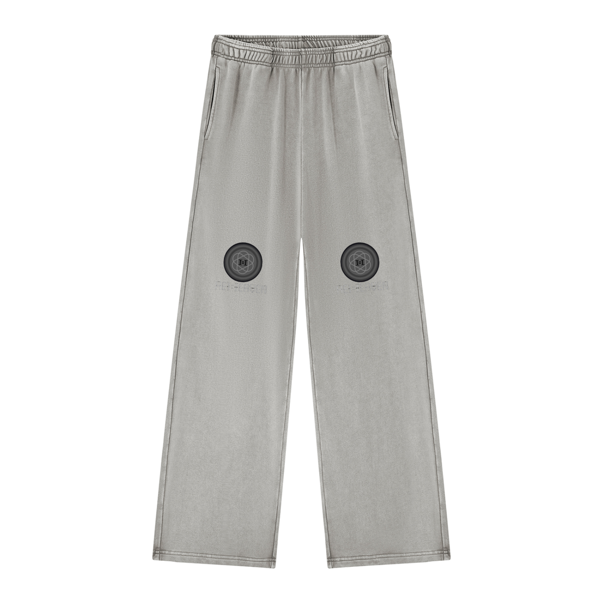 HE1=1EAVEN DTG Women's Mineral Wash Straight Sweatpants