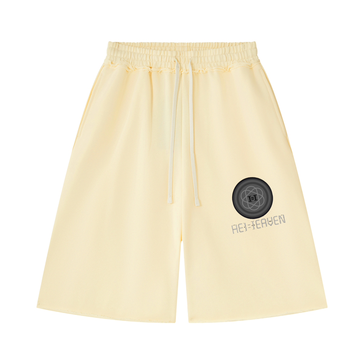 Unisex Heavyweight Raw Edge Shorts