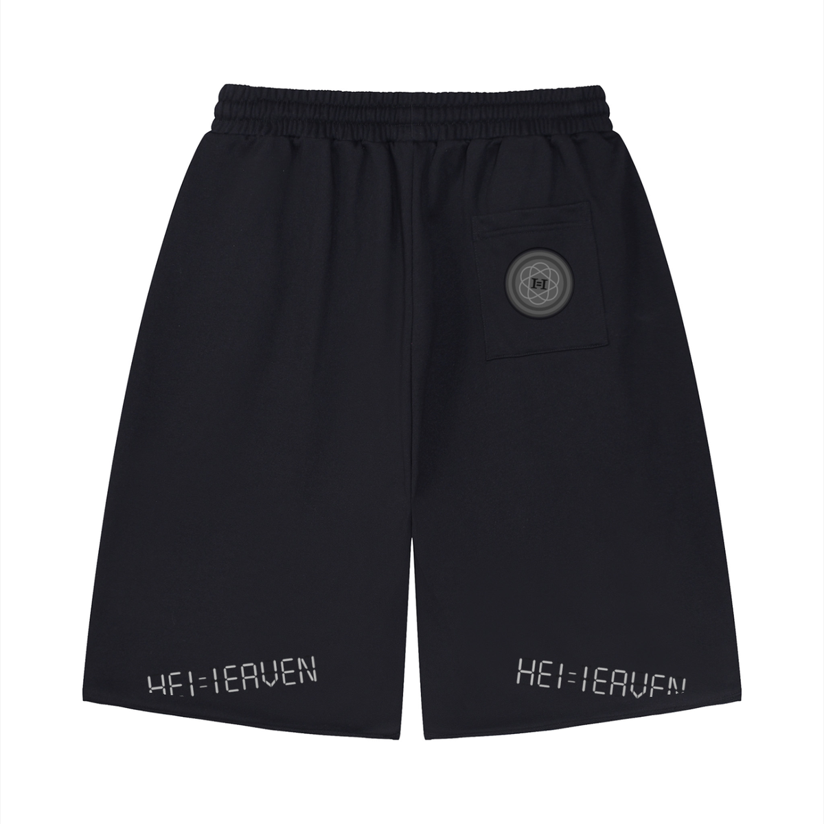 Unisex Loose Raw Edge Shorts