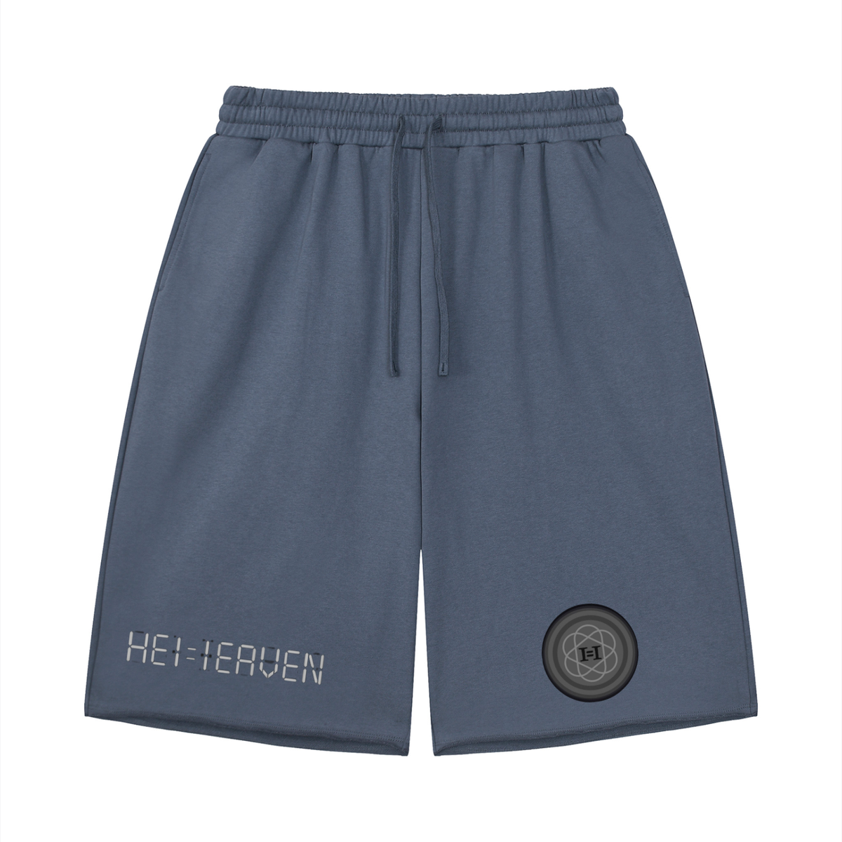 Unisex Loose Raw Edge Shorts