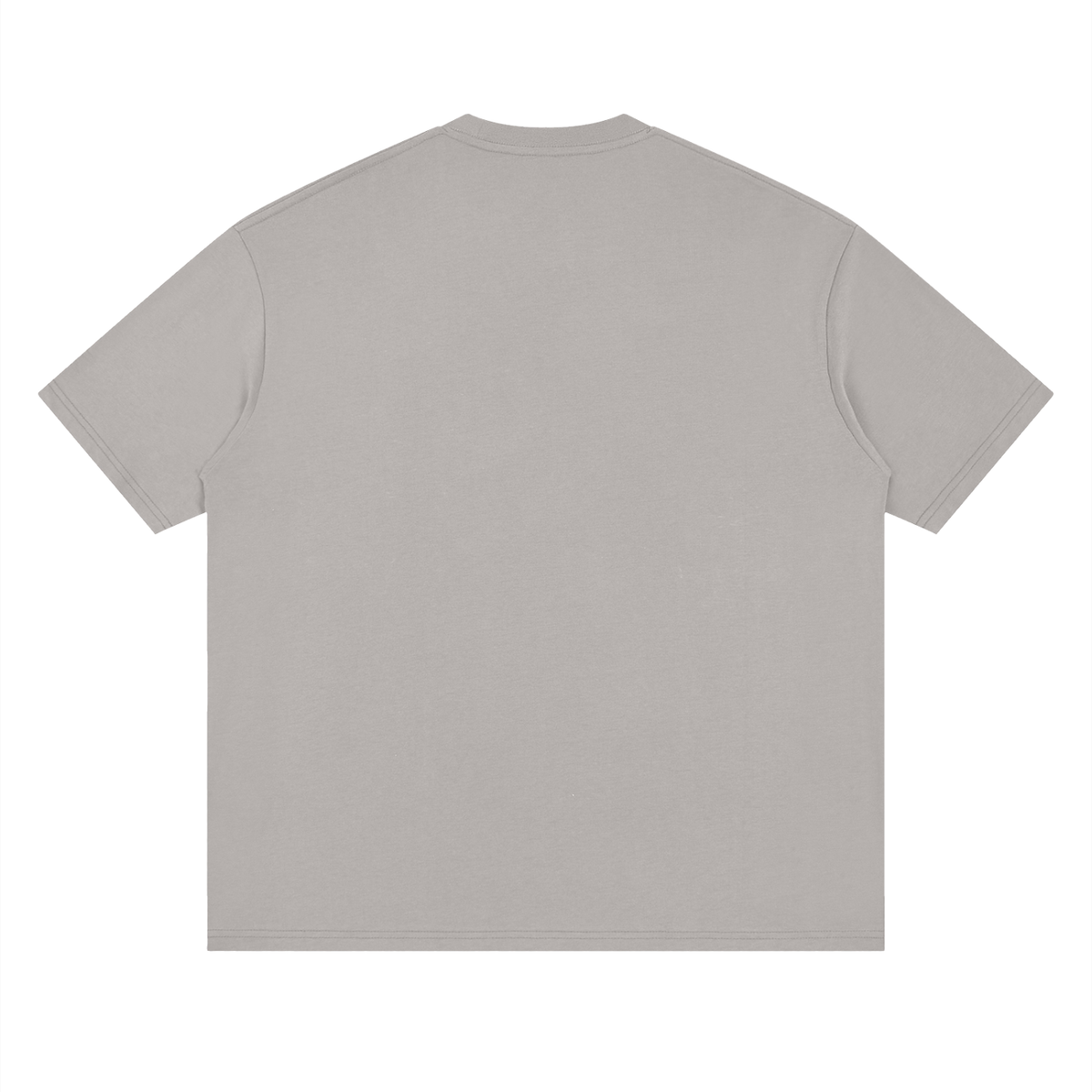 HE1=1EAVEN Embroidered Streetwear Loose Drop Shoulder T-Shirt